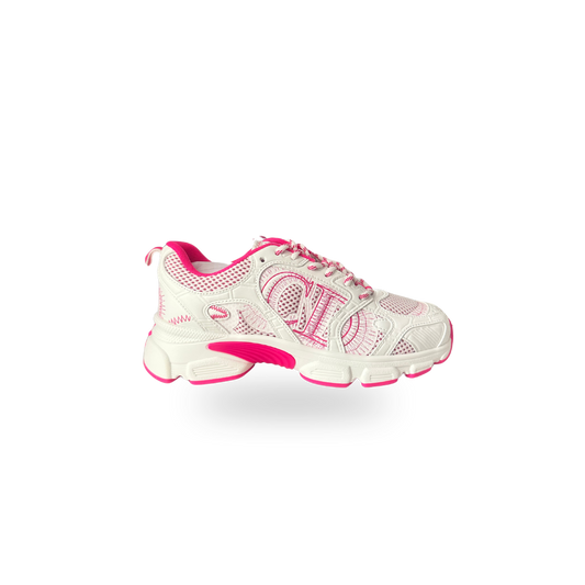 pink cd sneakers